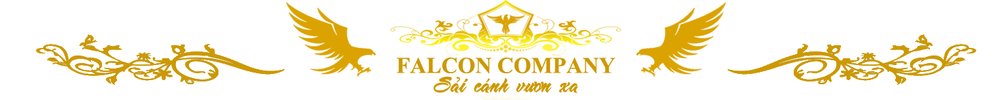 Logo slogan công ty Falcon
