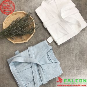 Áo choàng tắm dệt tổ ong