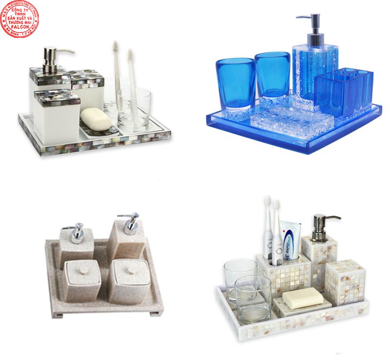 Cung cấp bộ đồ resin phòng tắm khách sạn chất lượng cao cấp