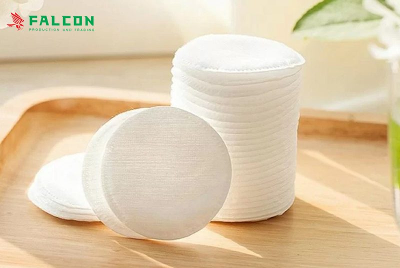 Falcon cung cấp đồ amenities khách sạn tại Cà Mau - bông tẩy trang