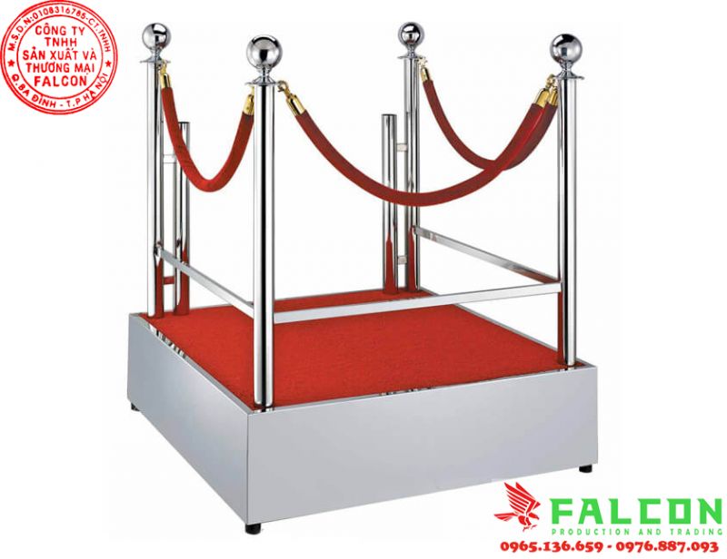 Cột chắn inox khách sạn