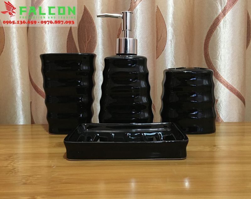 Bộ đồ resin khách sạn đơn sắc 06