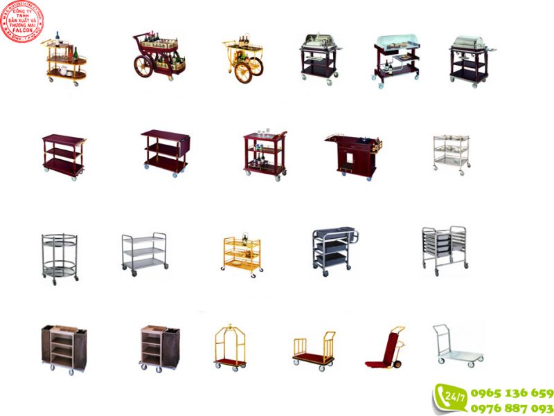 Công ty Falcon là đơn vị chuyên cung cấp các loại xe đẩy phục vụ khách sạn nhà hàng cao cấp Công ty Falcon là đơn vị chuyên cung cấp các loại xe đẩy phục vụ khách sạn nhà hàng cao cấp