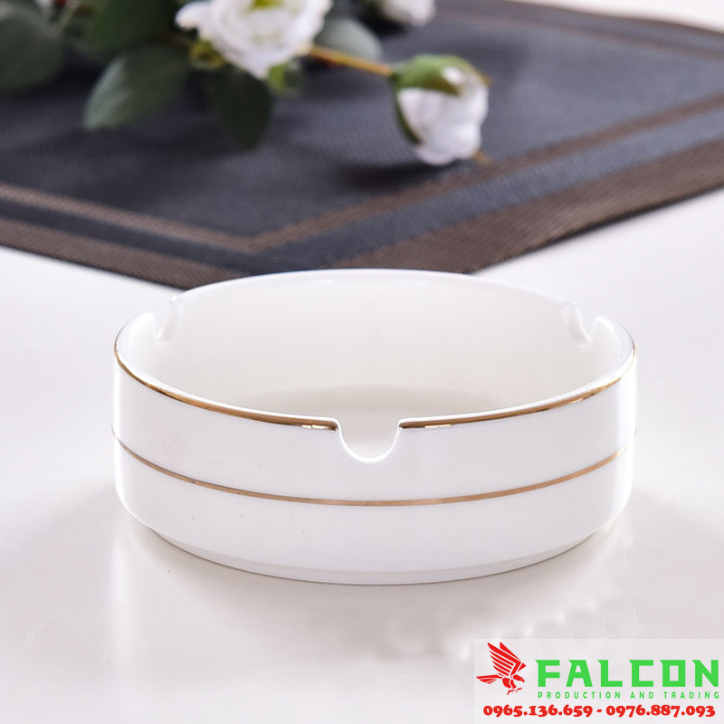 Gạt tàn thuốc lá khách sạn sứ cao cấp