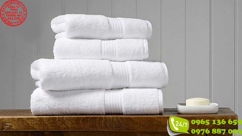 Sản xuất khăn bông khách sạn từ sợi cotton 100%