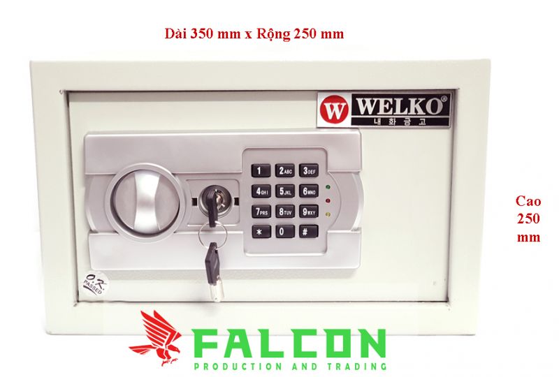 Thông số két sắt khách sạn cơ bản nhất