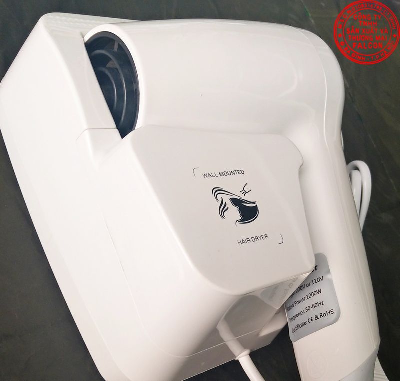 Máy sấy tóc cho phòng tắm khách sạn