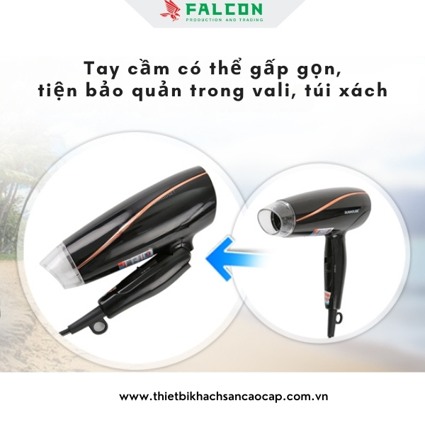 Máy sấy tóc Sunhose cầm tay sử dụng tiện lợi