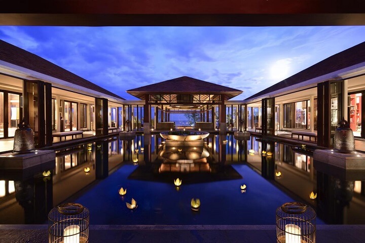Các resort thường có không gian rộng rãi, sang trọng 