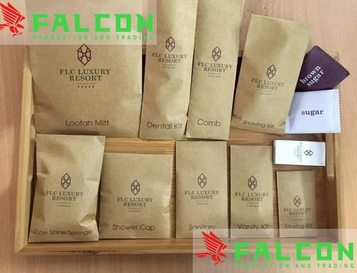 Bao bì amenities túi giấy kraft 05