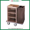 Xe đẩy dọn buồng phòng khách sạn 1 túi