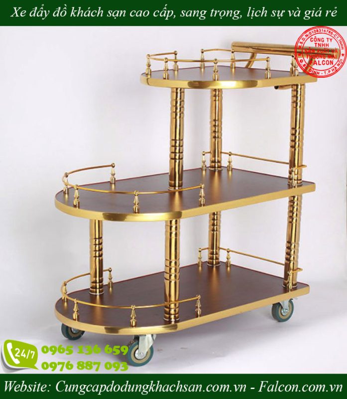 Xe đẩy đồ ăn khách sạn