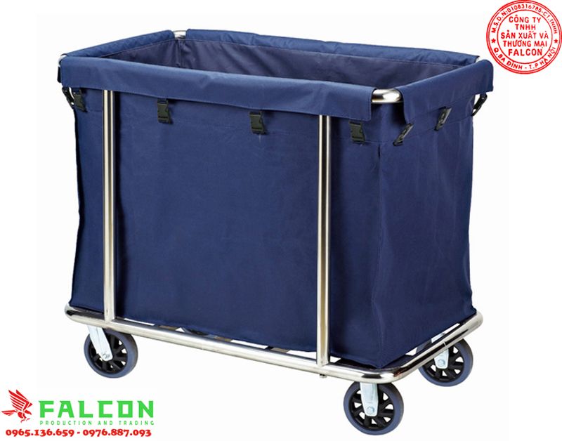 Xe đẩy dọn phòng khách sạn 09 Xe đẩy dọn phòng khách sạn 09
