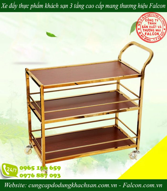 Xe đẩy đồ ăn khách sạn
